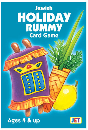 Jewish Holiday Rummy Card Game - on Blister Card