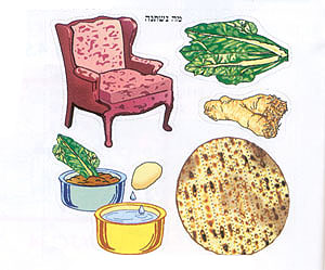 Four Questions (Passover) - Cut Outs