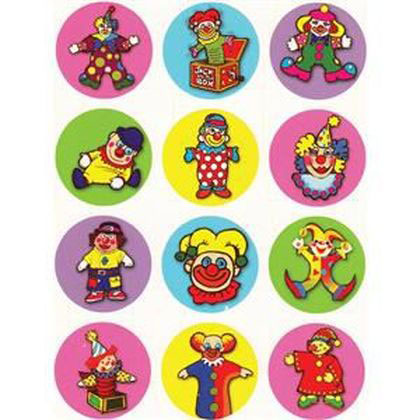 Clown Stickers - 120